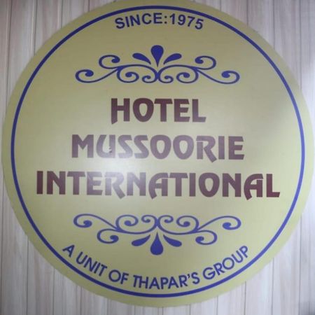 Hotel Mussoorie International Exteriér fotografie