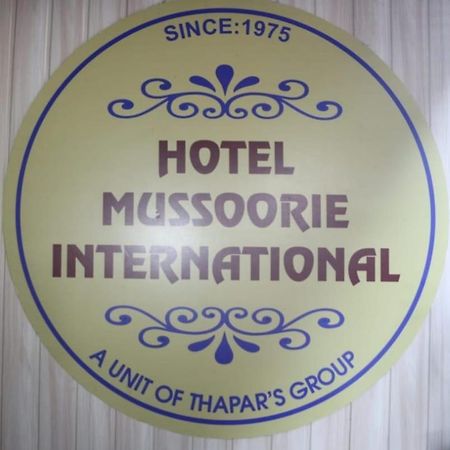 Hotel The Mussoorie International Exteriér fotografie